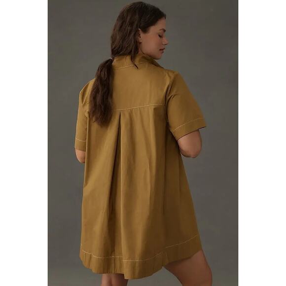 NWT Anthropologie The Jeannie Short-Sleeve A-Line Mini Dress by Maeve $148 XL - Picture 3 of 8